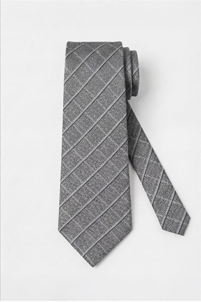 SABRİ ÖZEL MICROFIBER KRAVAT Siyah