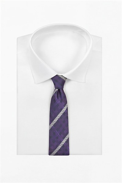 SABRİ ÖZEL MICROFIBER KRAVAT Mor