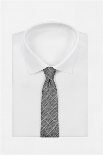SABRİ ÖZEL MICROFIBER KRAVAT Siyah