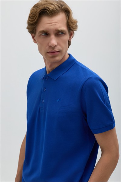 Saks %100 Pamuk Regular Fit Klasik Polo Yaka T-shirt