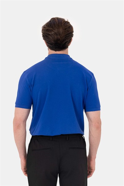Saks %100 Pamuk Regular Fit Klasik Polo Yaka T-shirt