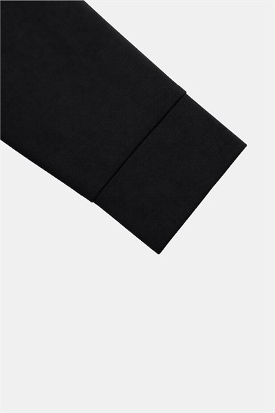 Siyah POLO YAKA SWEAT