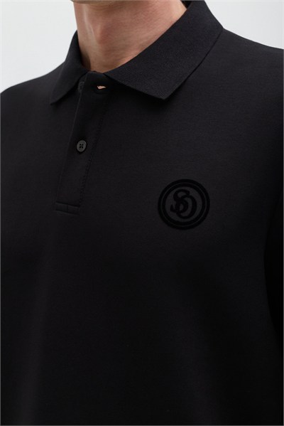 Siyah POLO YAKA TİŞÖRT