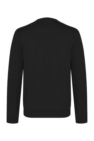 Giotelli Siyah Regular Fit Pamuklu Bisiklet Yaka Şortlu Eşofman Takımı