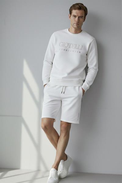 Spor Şortlu Takım Ekru