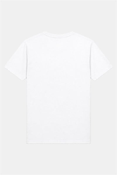 T-Shirt V Yaka Beyaz
