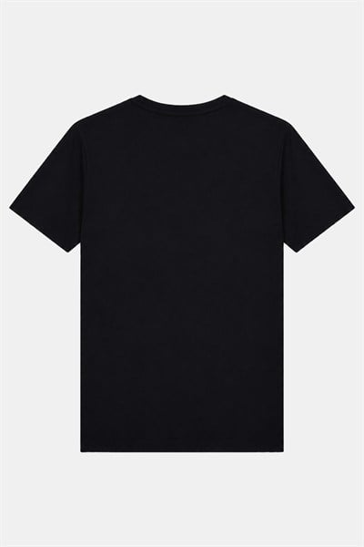 T-Shirt V Yaka Siyah