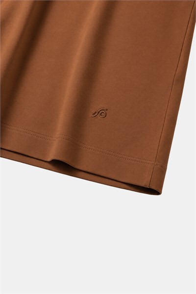 Tarçın %100 Pamuk Regular Fit Bisiklet Yaka Basic T-shirt