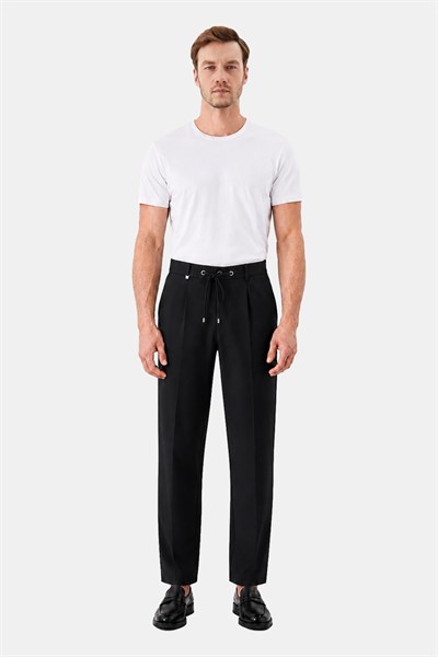TROUSERS. Siyah