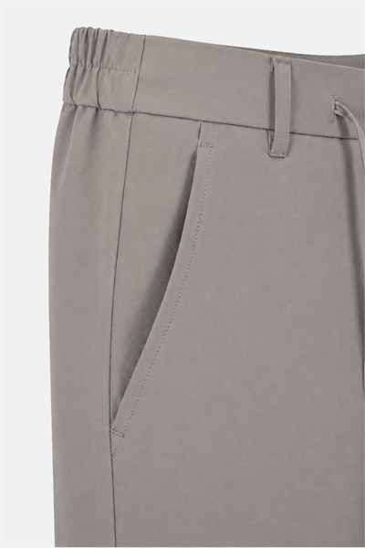 Vizon Slim Fit Bel Bağcıklı Paraşüt Pantolon