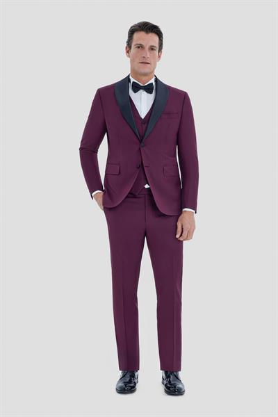 Wedding Suit Bordo