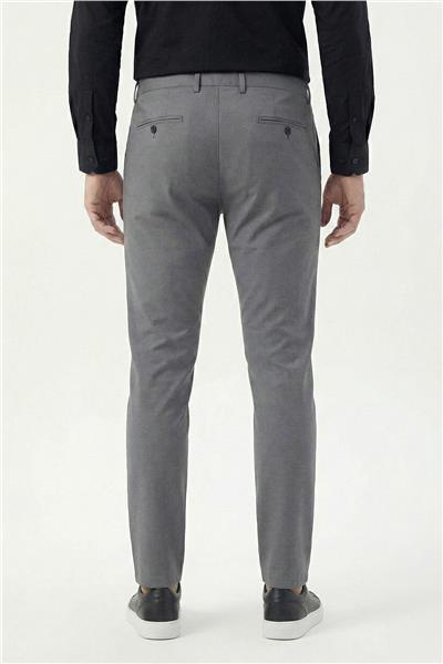 Erkek Haki Yan Cepli Regular Fit Pantolon