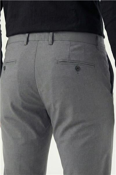 Erkek Haki Yan Cepli Regular Fit Pantolon