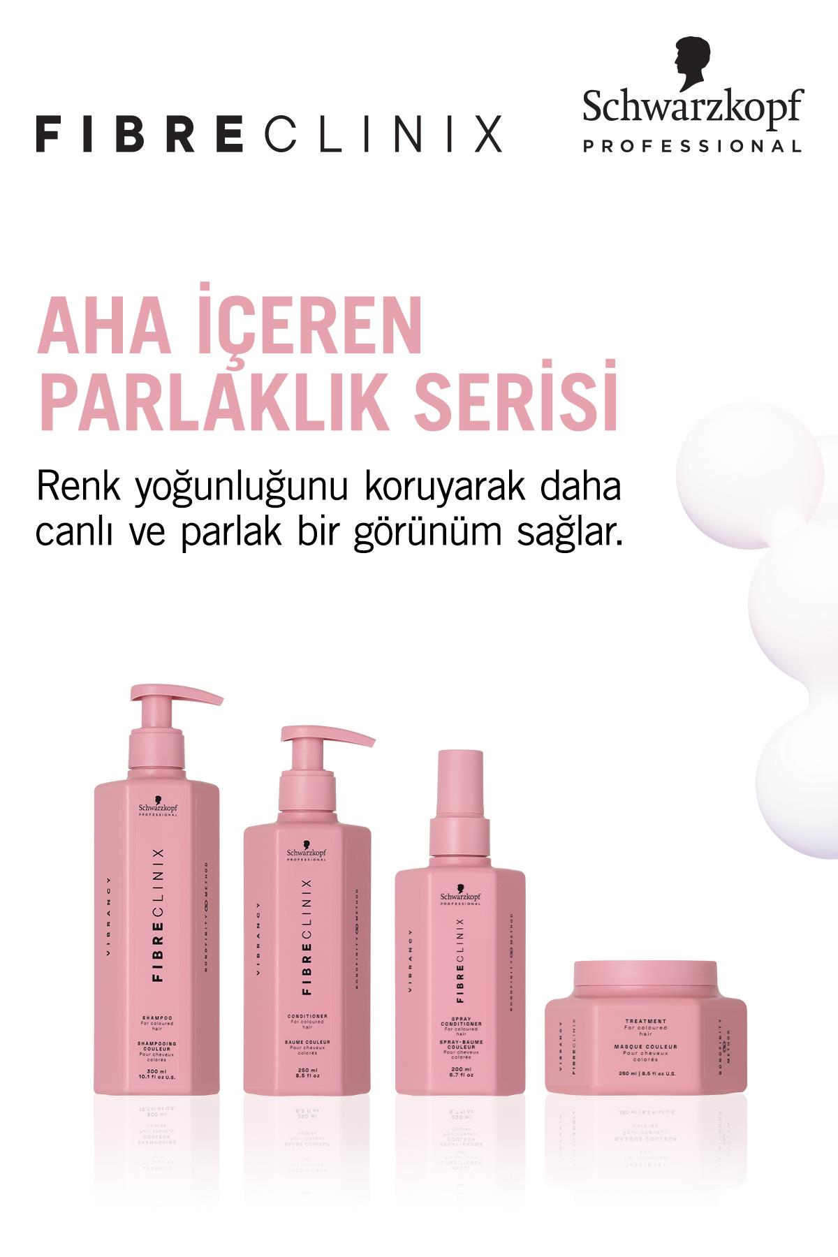 Fibre Clinix Renklendirilmiş Saçlar İçin Parlaklık Veren Saç Kremi 1000ml