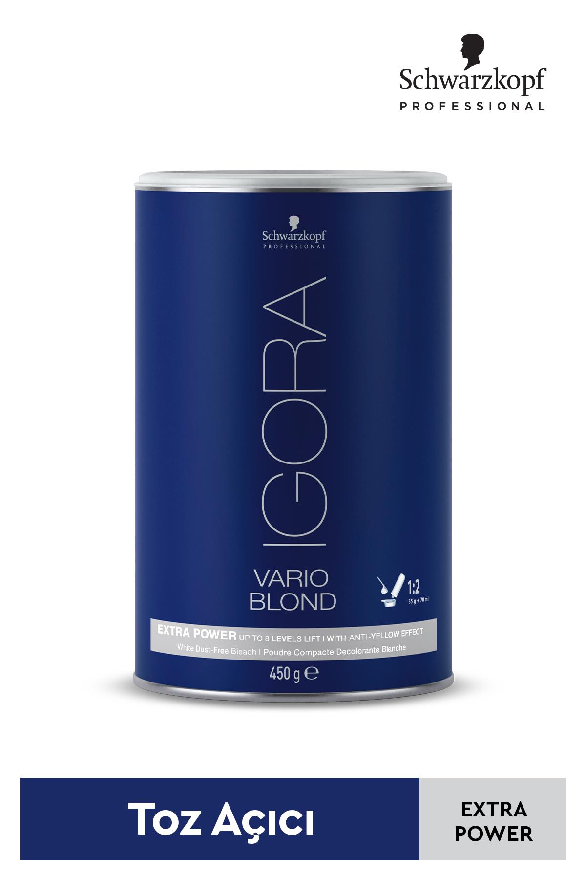 IGORA VARIO BLOND PLUS MAVİ 450G