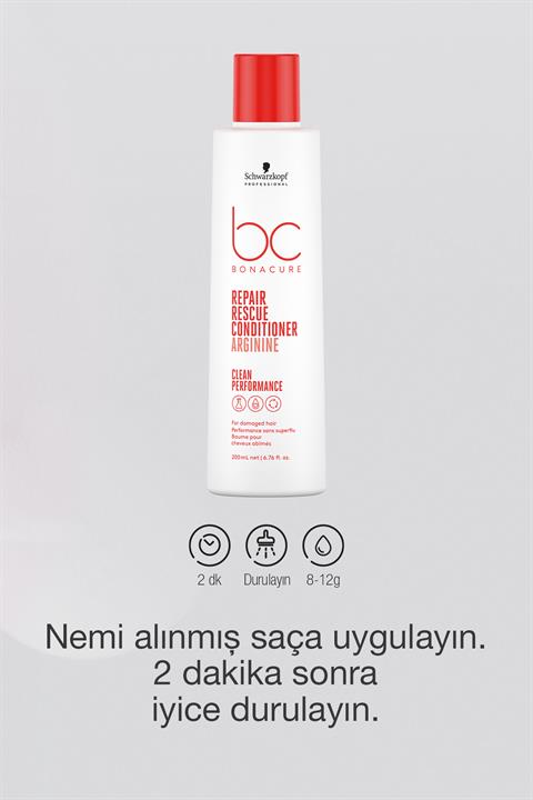 BC Clean Acil Kurtarma Saç Kremi 200ml