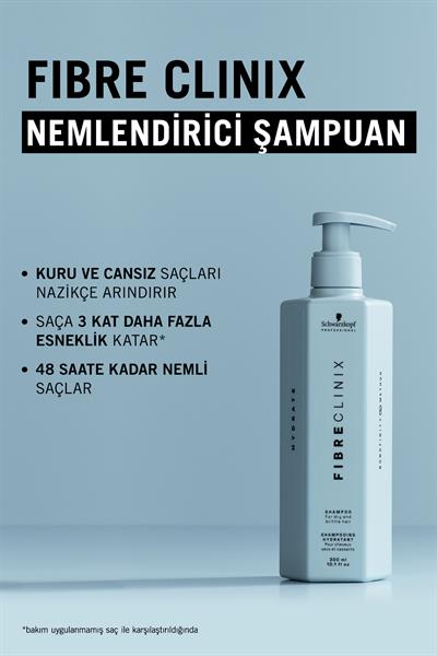 Fibre Clinix Nemlendirici Şampuan 300ml