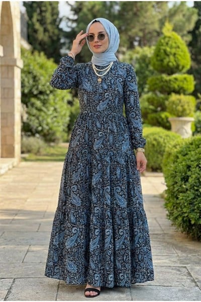 Beril Mavi Elbise