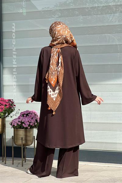 Kahve Eşofman Takım