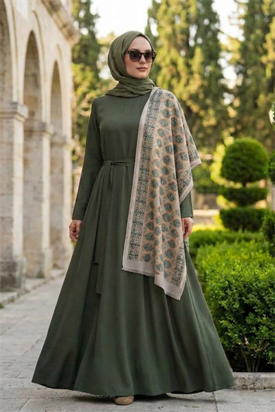 Nida Yeşil Elbise