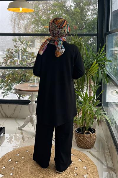 Özlem Siyah Eşofman Takım