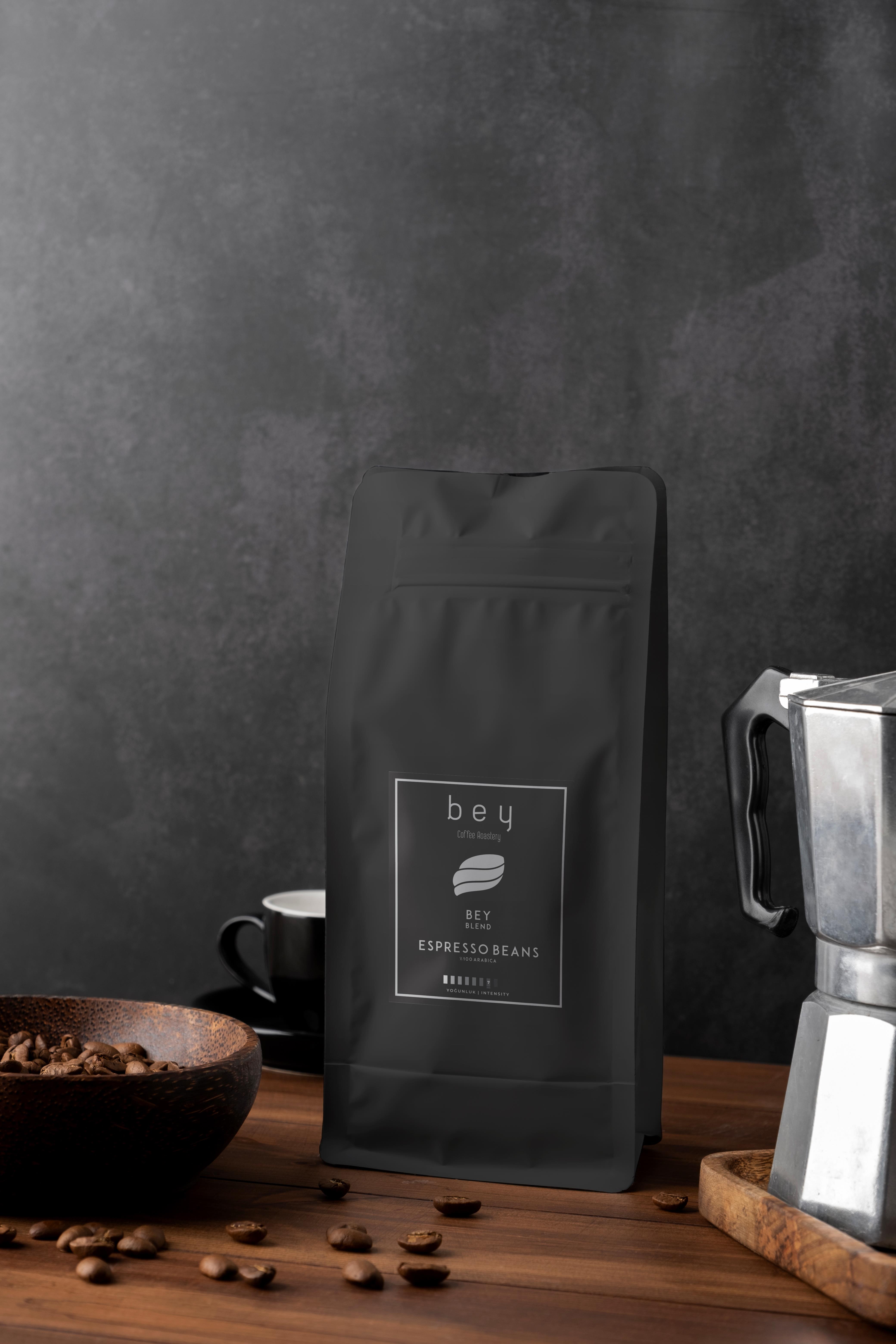 Bey Coffee Roastery Bey Blend Espresso Beans Çekirdek Kahve 1000 G