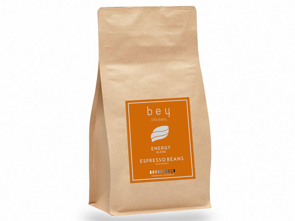 BEY COFFEE ROASTERY Energy Blend Espresso Beans Çekirdek Kahve 250 G