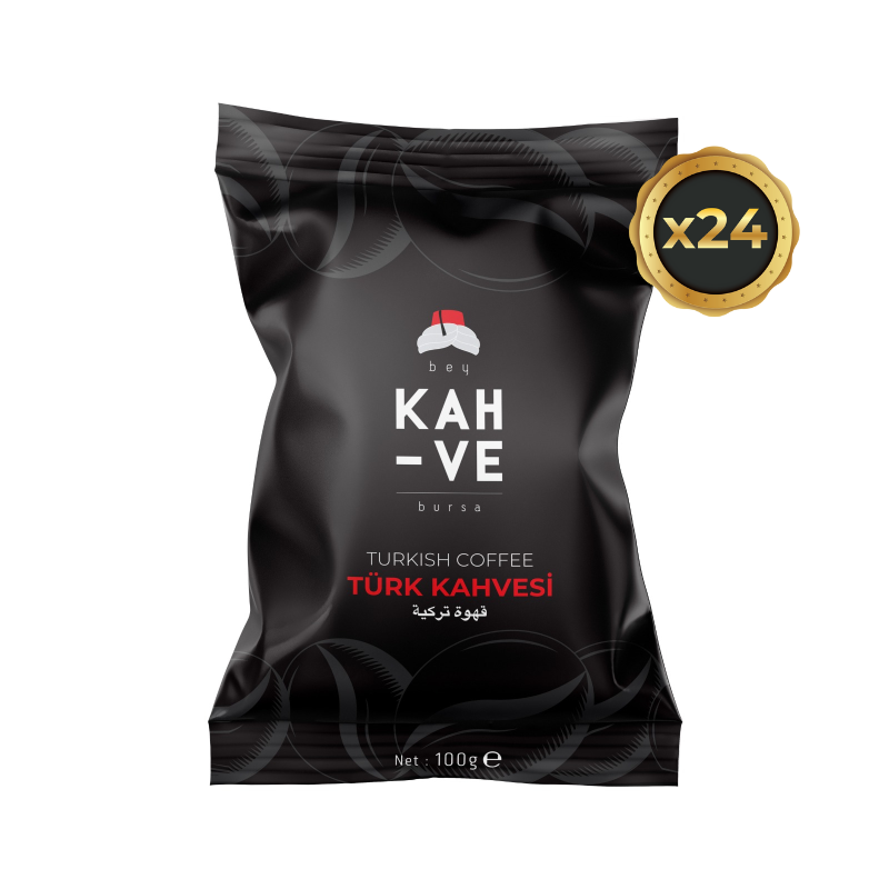BEY KAHVE Türk Kahvesi 24 adet 100 gr 