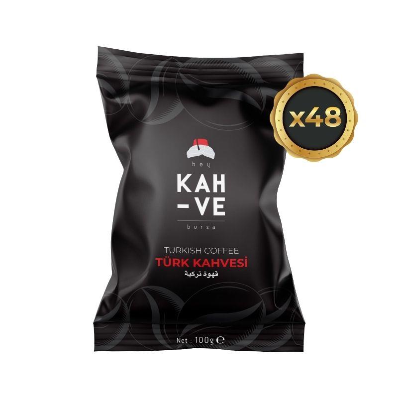 BEY KAHVE Türk Kahvesi 48 adet 100 gr 
