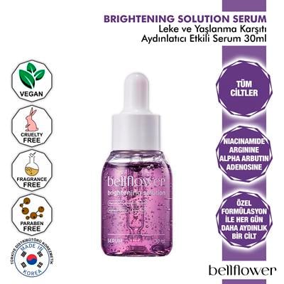 Arbutin, Adenozin, Placodyn İçeren Leke ve Kırışıklık Karşıtı Aydınlatıcı Solution Serum 30ml