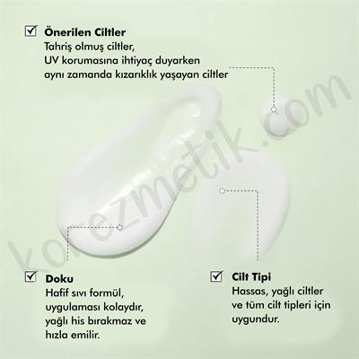 Dr. Althea Beyaz Çay ve Sodium DNA İçeren Yatıştırıcı Etkili Green Tea Fresh Güneş Kremi Spf50+ Pa++++ 45ml