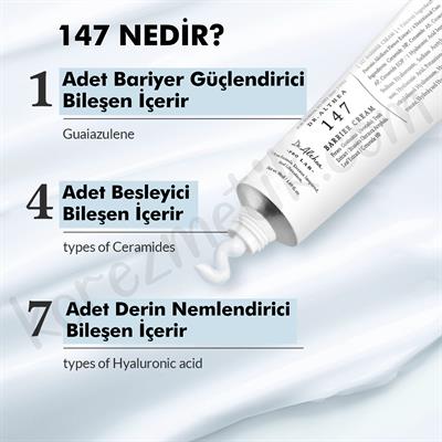 Dr. Althea 147 Barrier Cream - 4 Çeşit Seramid İçeren Bariyer Koruyucu, Besleyici, Onarıcı Ve Yoğun Nemlendirici Krem - 50ml
