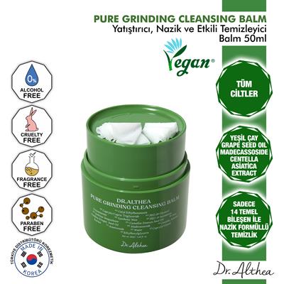 Dr. Althea Pure Grinding Cleansing Balm - Nazik Ve Etkili, Yatıştırıcı Cilt Ve Makyaj Temizleyici Balm - 50ml
