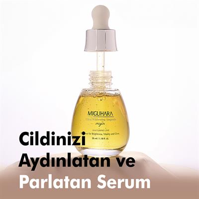 Miguhara %4 Niacinamide Ve 5 Çeşit Peptit İçeren Leke Karşıtı Ultra Cilt Beyazlatıcı Origin Ampul Serum - 35ml