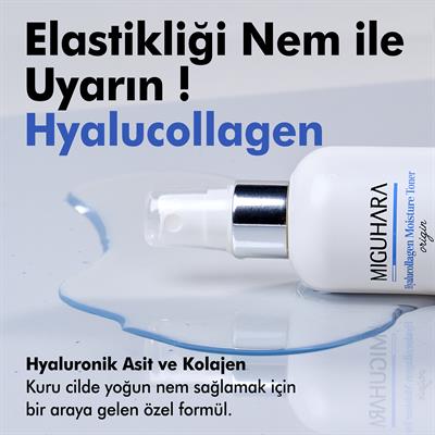 Miguhara Kolajen İçeren Cilt Nemlendirici ve Gençleştirici Hyalucollagen Moisture Tonik Mist - 120ml
