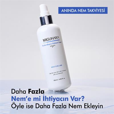 Miguhara Kolajen İçeren Cilt Nemlendirici ve Gençleştirici Hyalucollagen Moisture Tonik Mist - 120ml