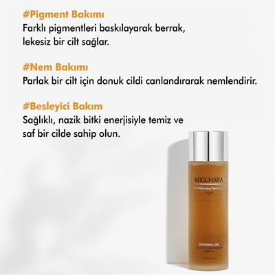 Miguhara Leke Karşıtı, Aydınlatıcı, Yatıştırıcı Ve Nemlendirici Yoğun Etkili First Essence Origin Tonik - 120ml 