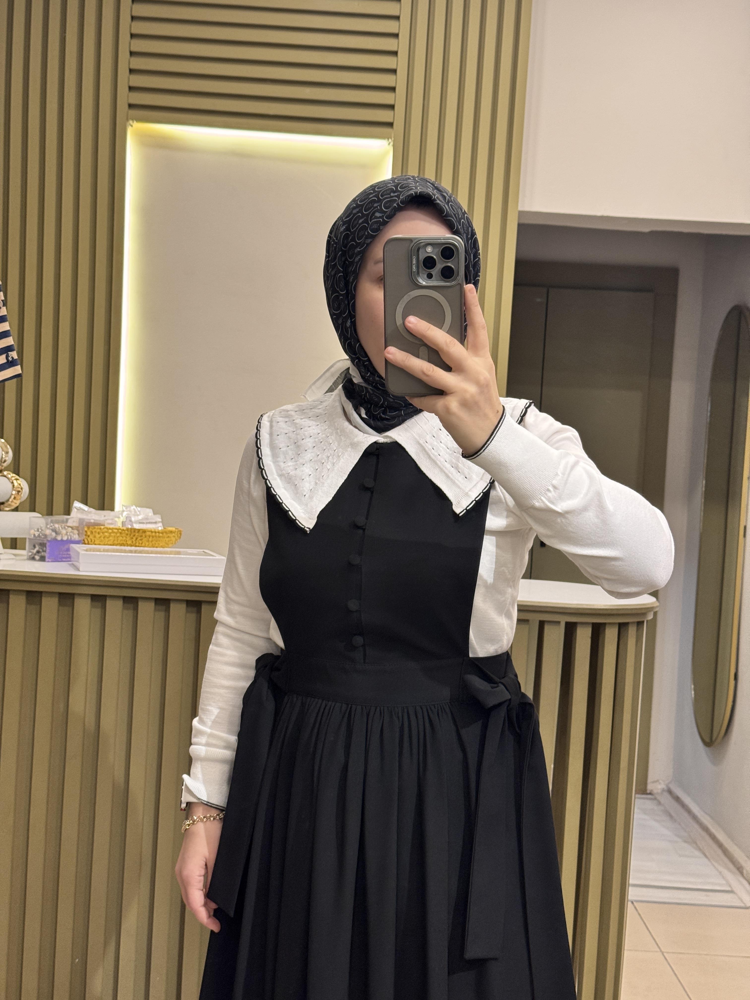 Vintage salopet- siyah