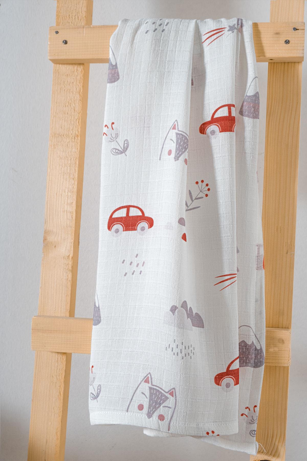 Bebek Müslin Örtüsü Çok Amaçlı 3lü Set - Bunny
