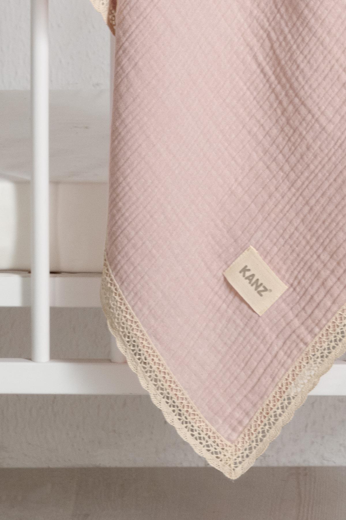 Kopanaki 4-Layer Muslin Baby Blanket - Powder