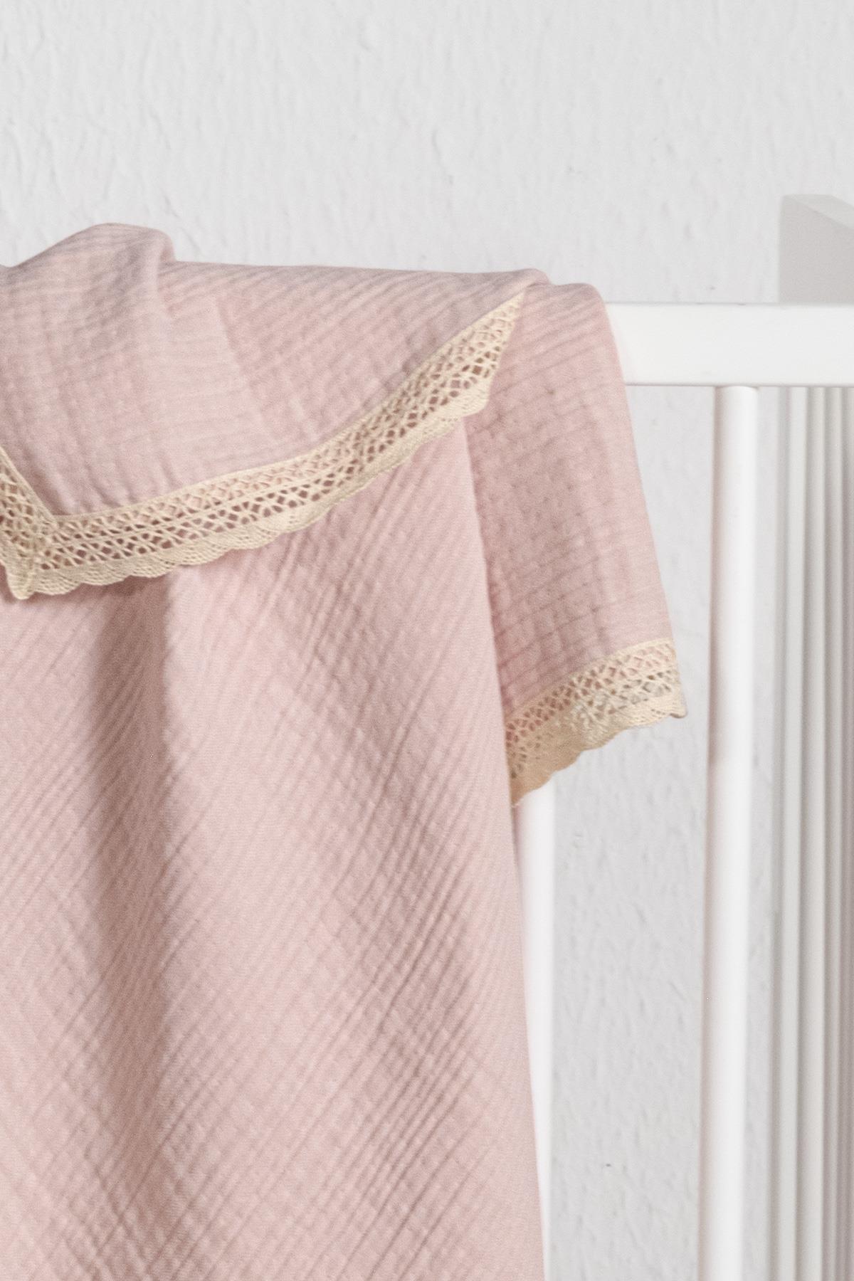 Kopanaki 4-Layer Muslin Baby Blanket - Powder