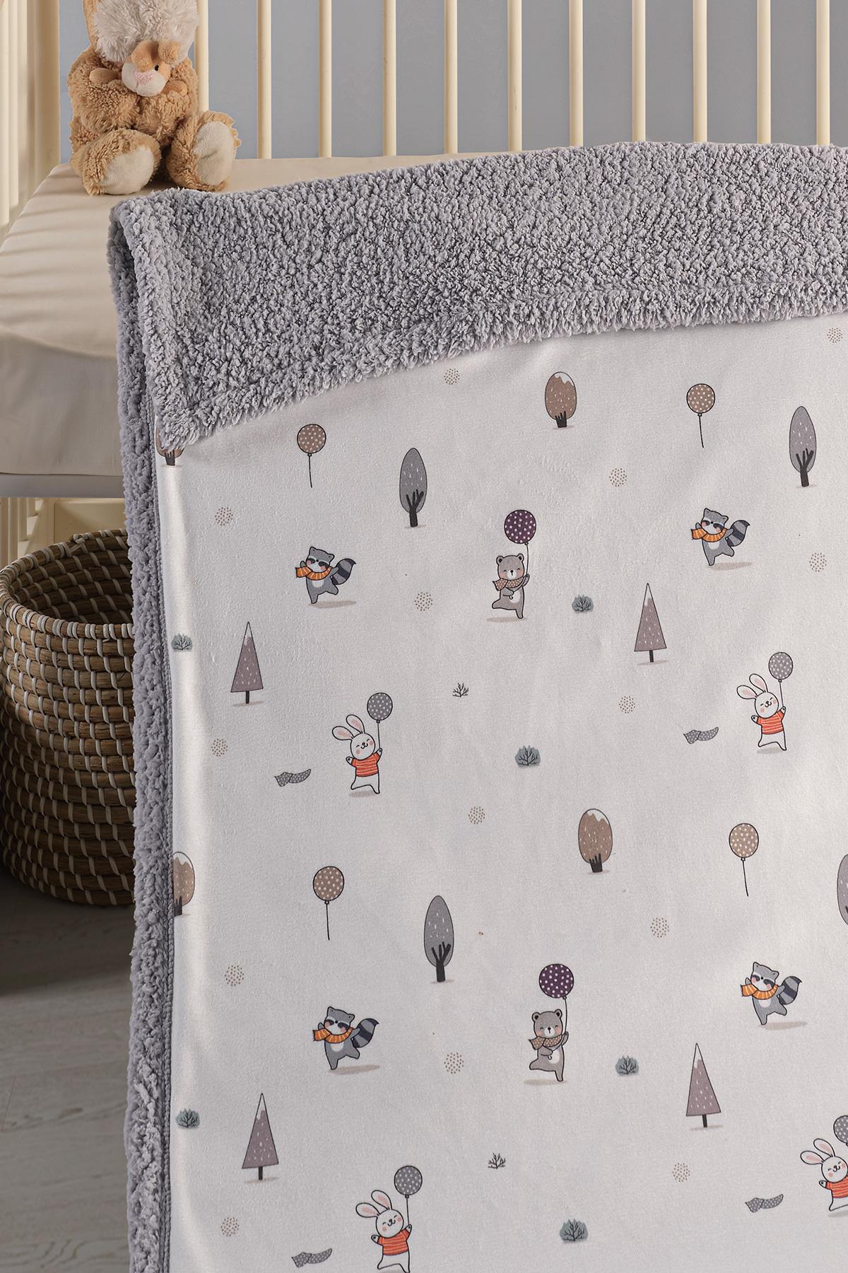Fleece Baby Blanket - Animals