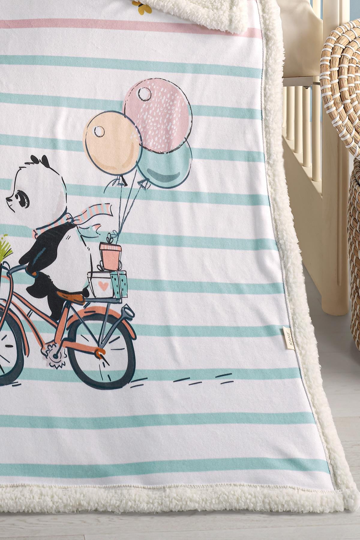 Fleece Baby Blanket - Little Panda