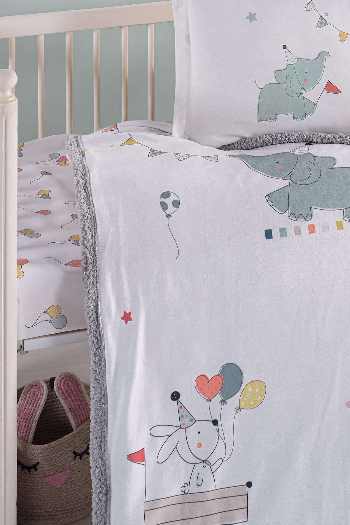 Polar Bebek Battaniye Seti - Elephant