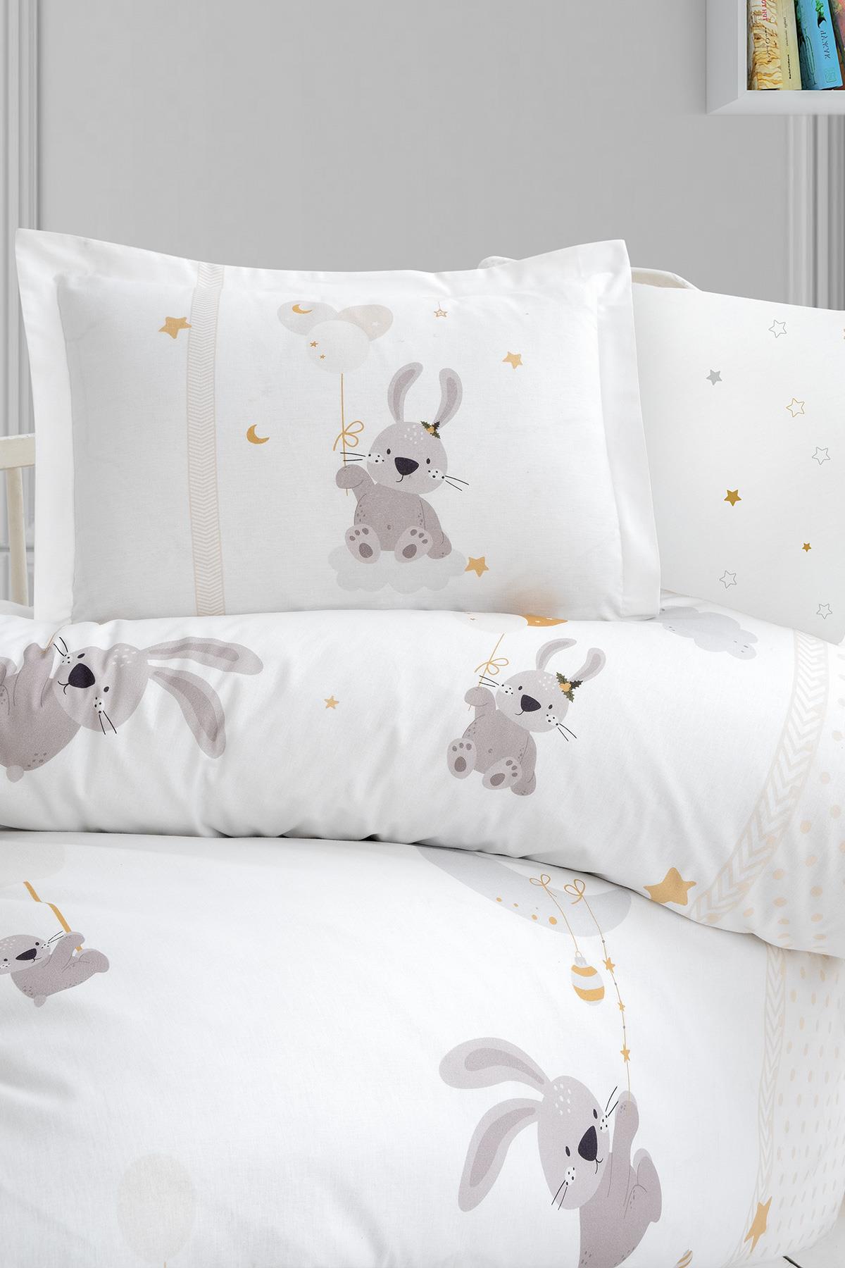 Ranforce Baby Duvet Cover Set - Bunny Dream