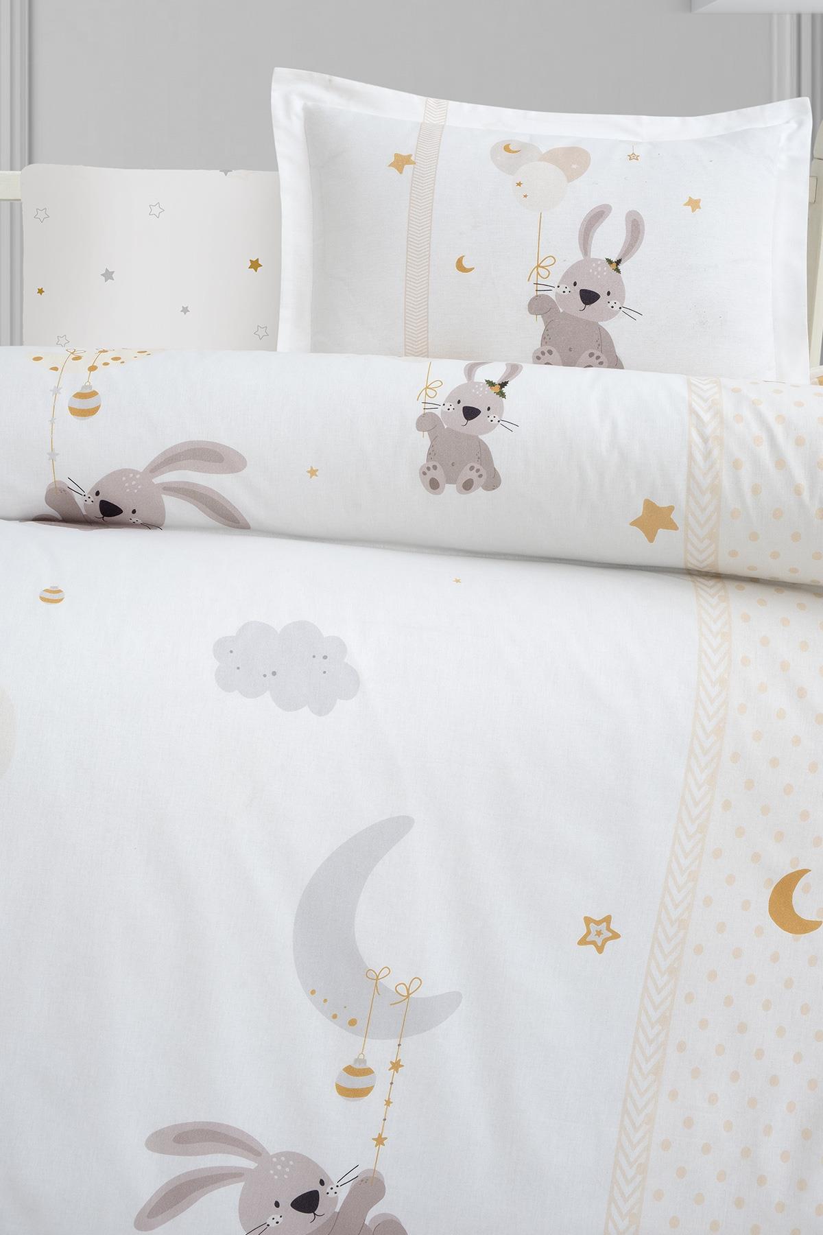 Ranforce Baby Duvet Cover Set - Bunny Dream