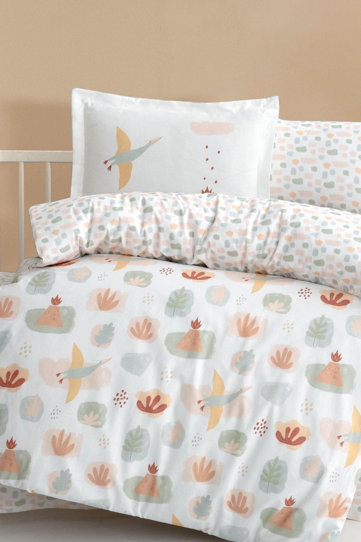 Ranforce Baby Duvet Cover Set - Dinosours