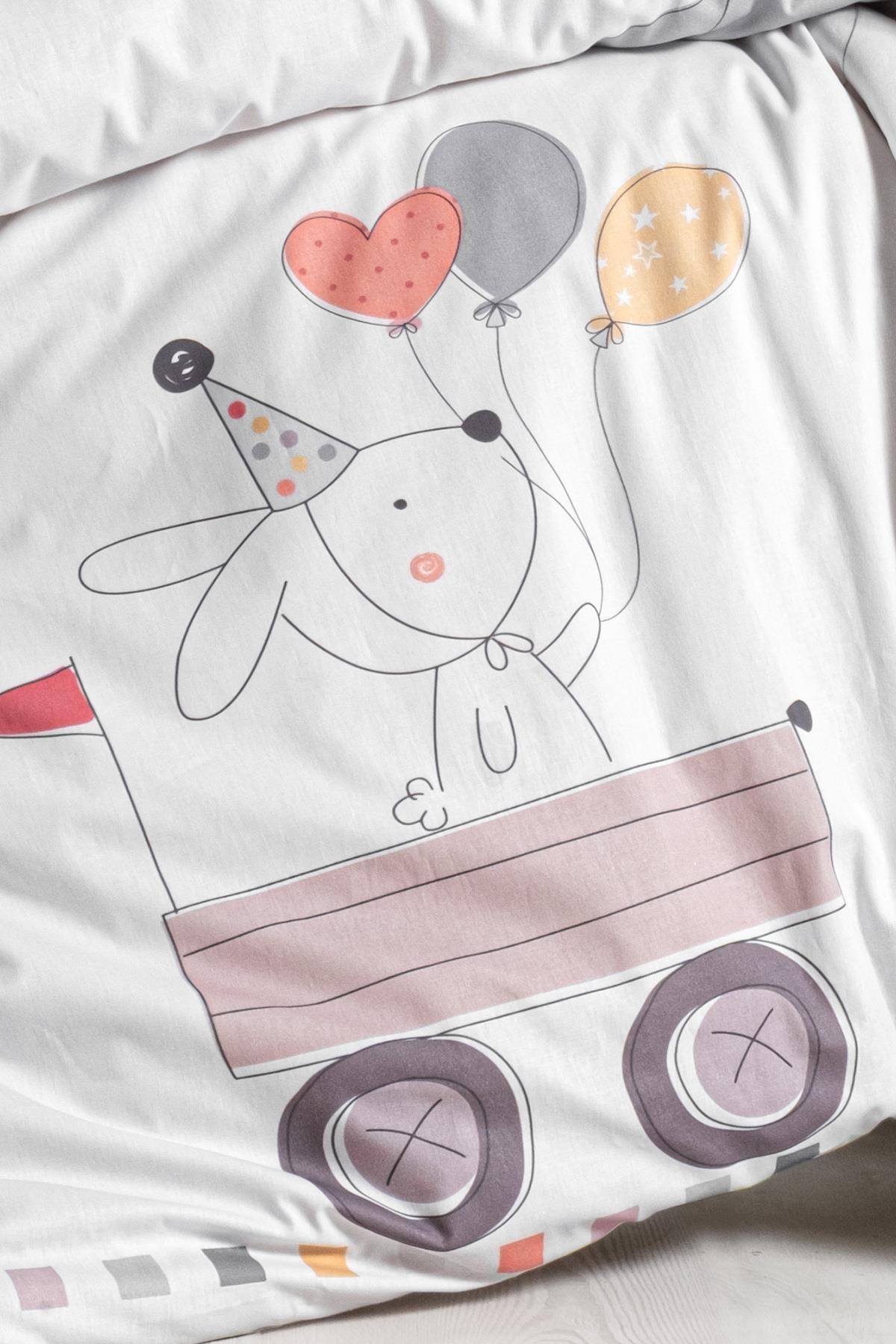 Ranforce Bebek Nevresim Takımı - Elephant