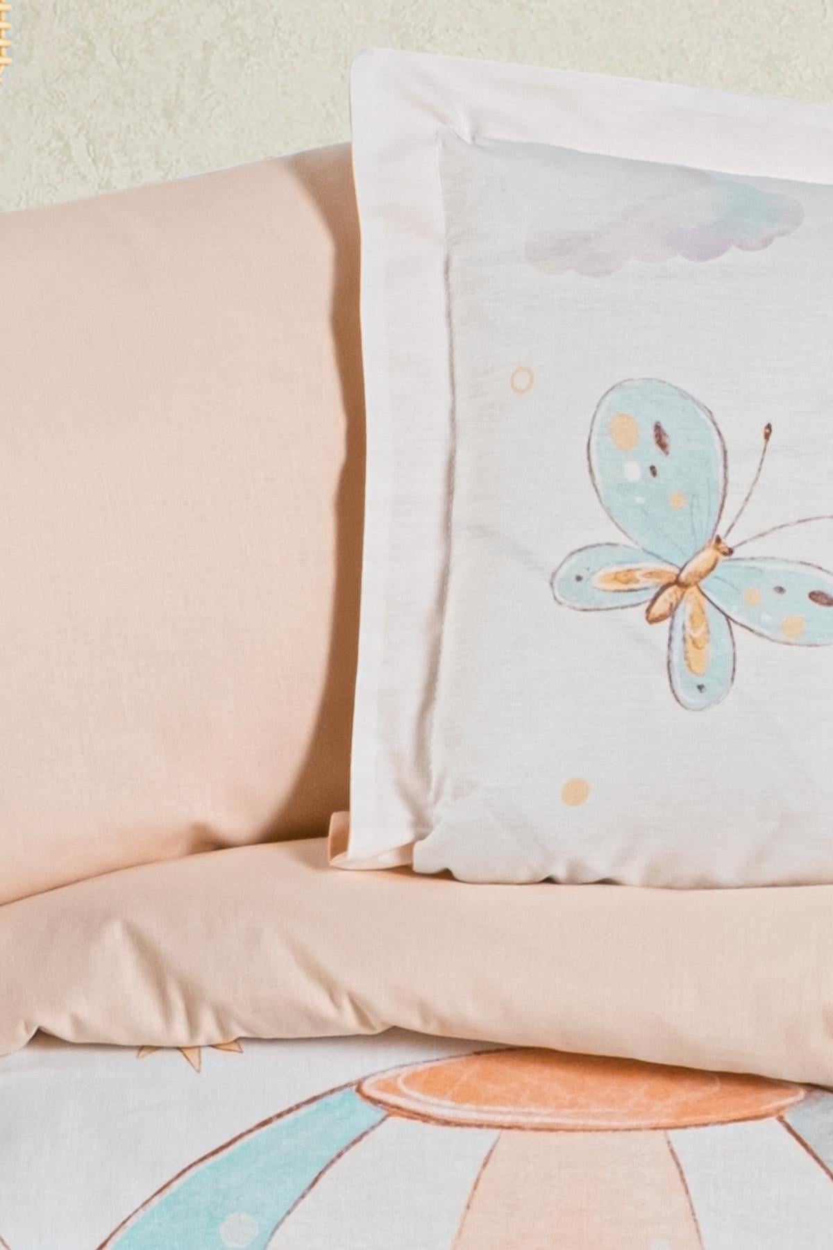 Ranforce Baby Duvet Cover Set - Flying Rabbit