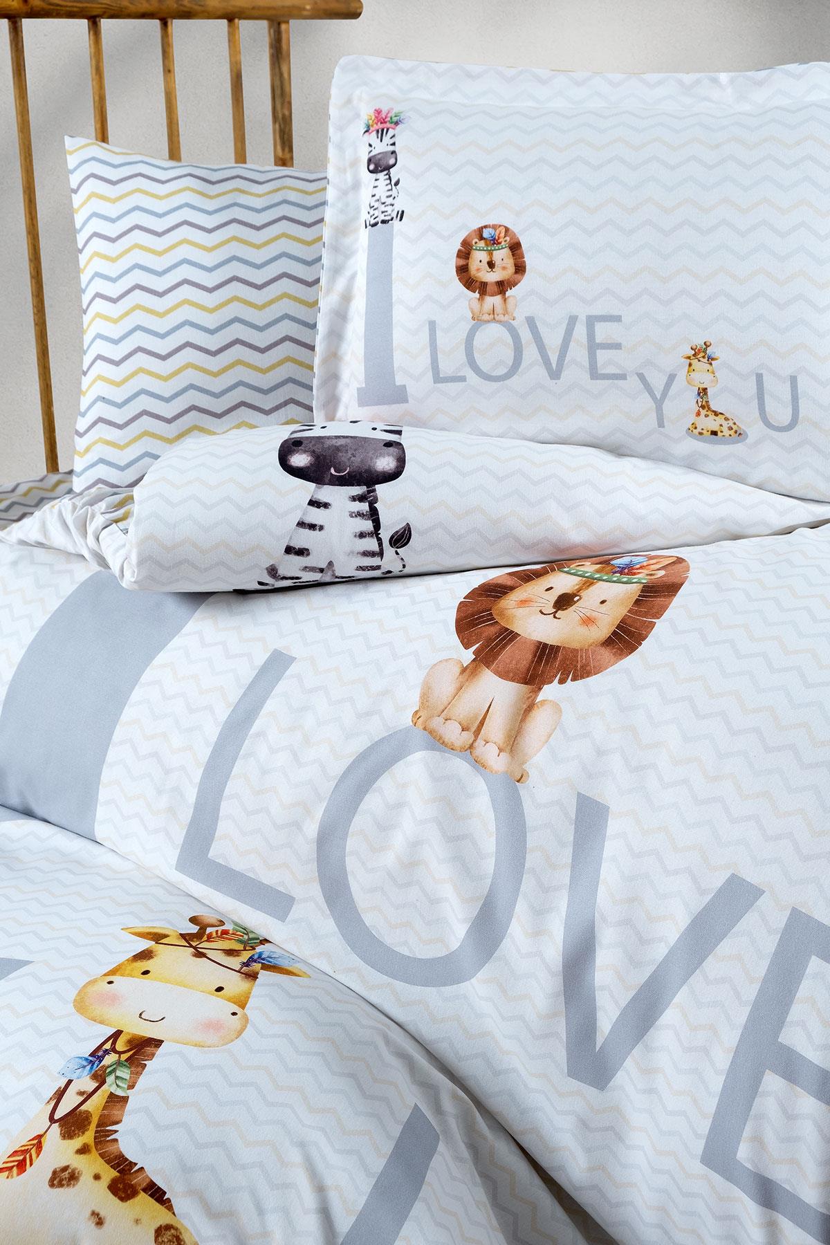 Ranforce Bebek Nevresim Takımı - i love you
